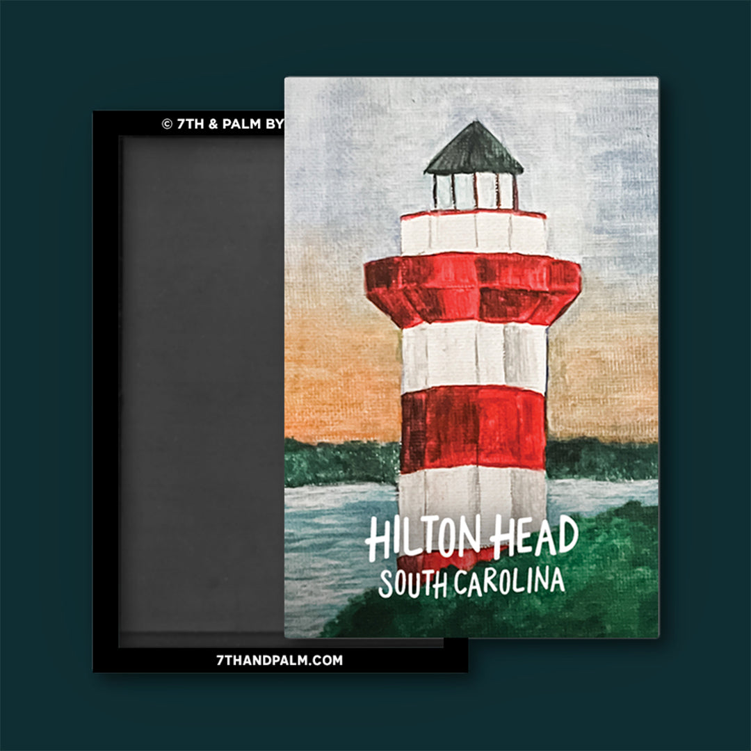 Hilton Head Island Harbour Town Lighthouse Magnet