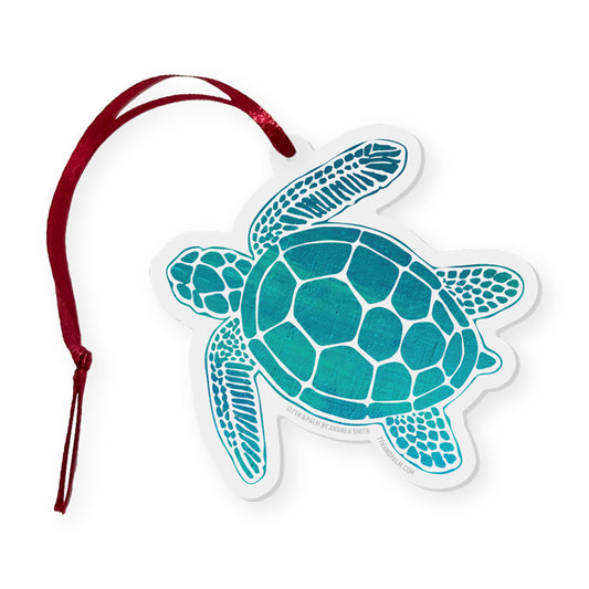 Sea Turtle Acrylic Ornament