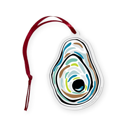 Oyster Shell Acrylic Ornament