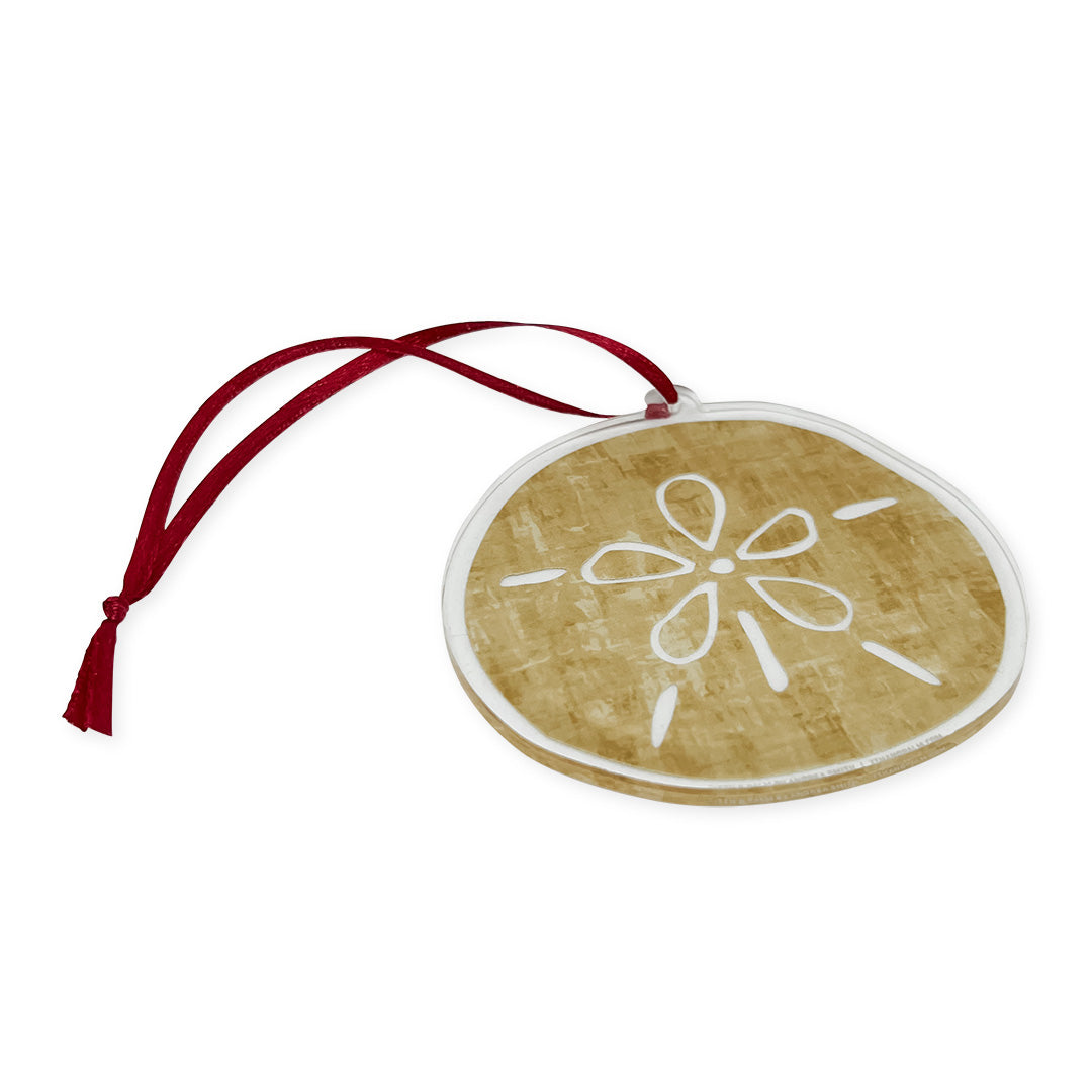 Sand Dollar Acrylic Ornament