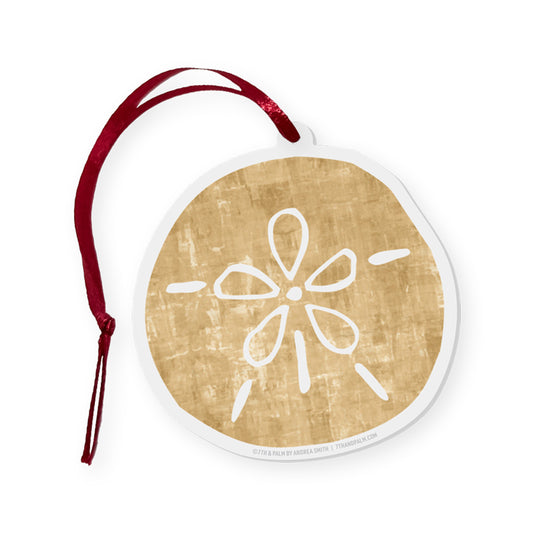 Sand Dollar Acrylic Ornament