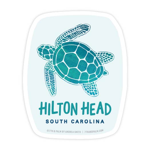 Hilton Head Sea Turtle Sticker