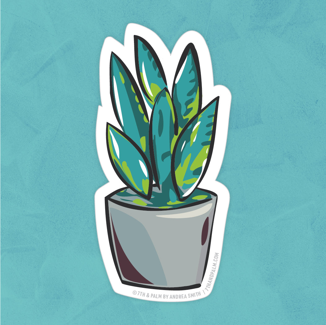 Snake Plant Sticker