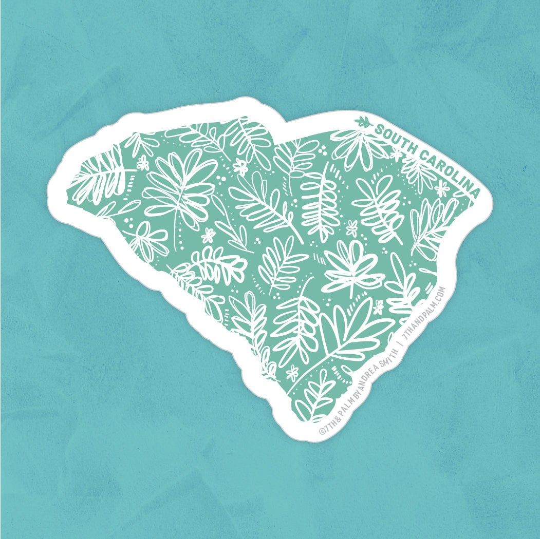 South Carolina Palmetto State Sticker