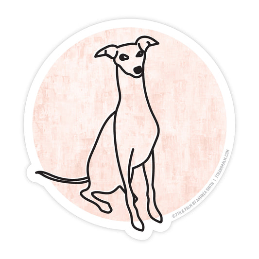 Greyhound Sticker