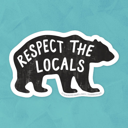 Black Bear Vinyl Sticker