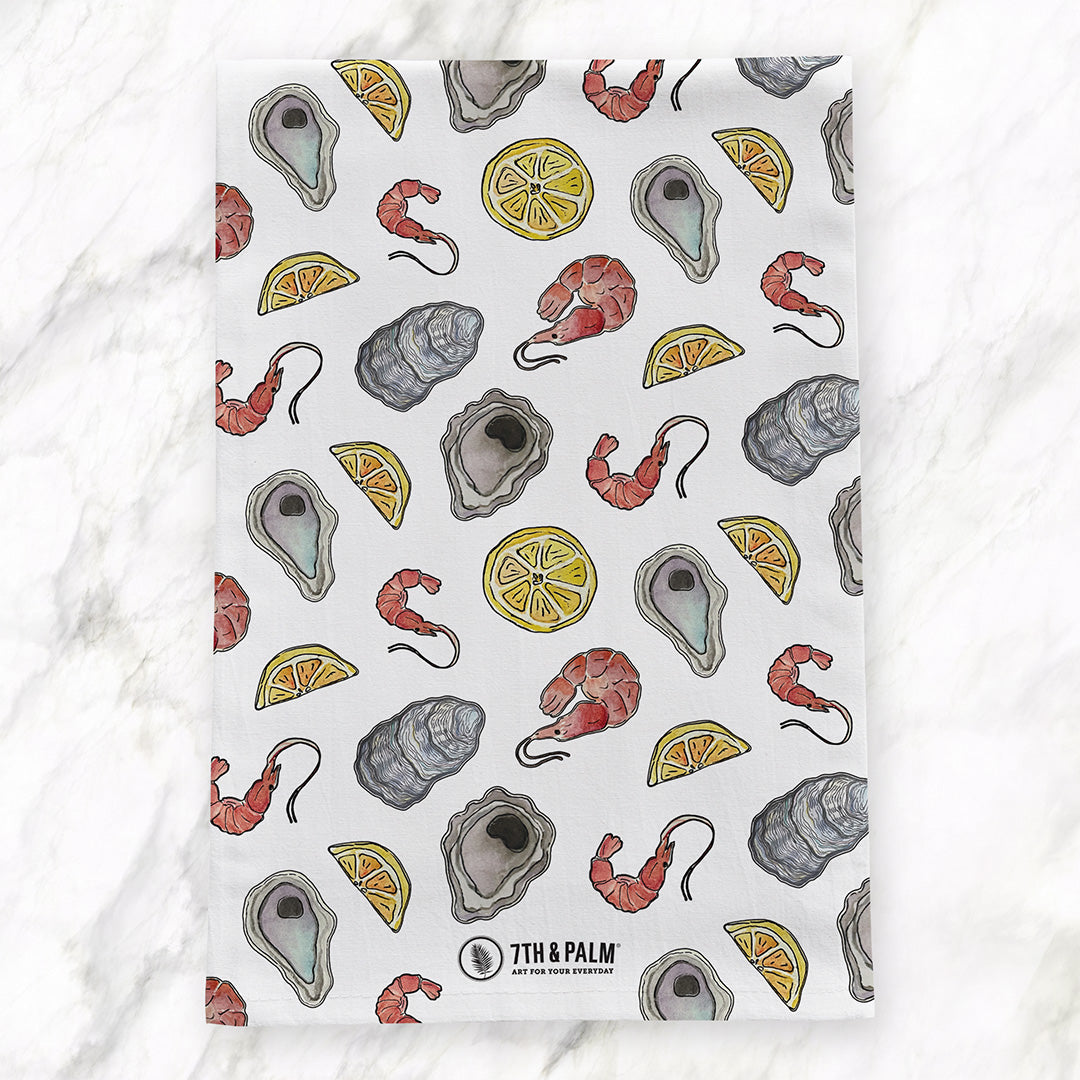 Lowcountry Boil Tea Towel