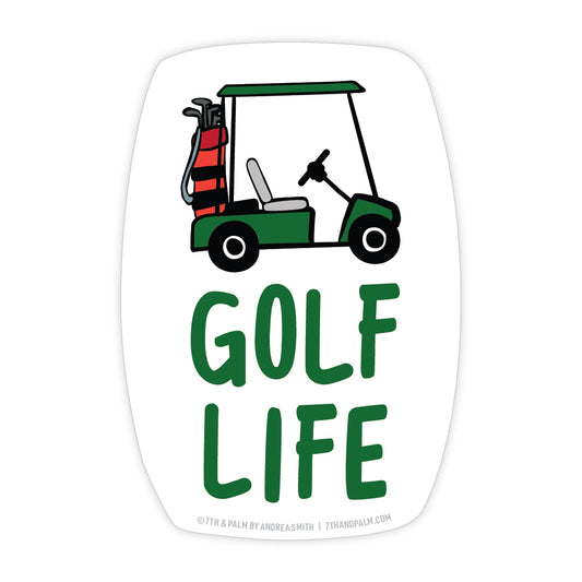 Golf Life Sticker