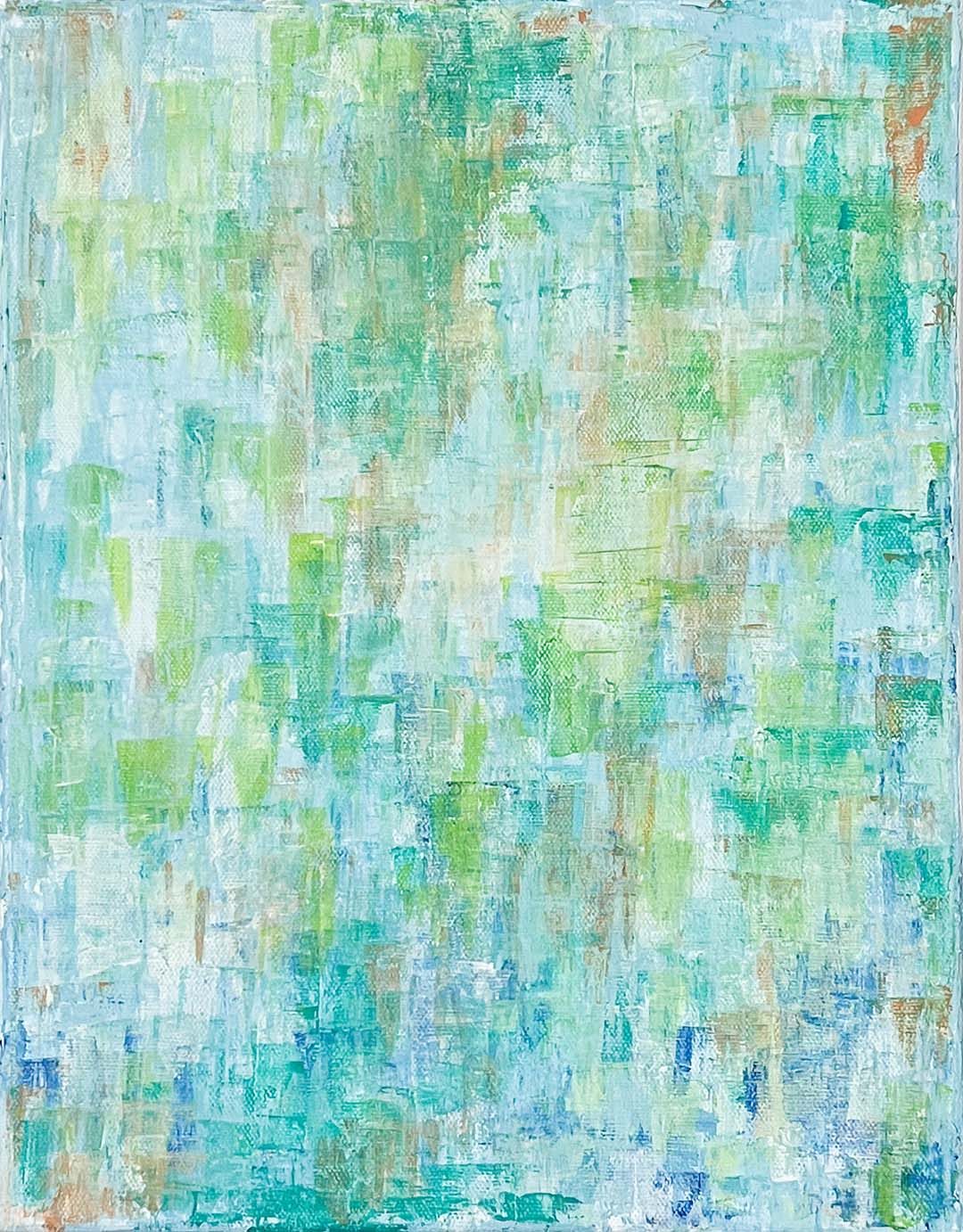 Sunshower, 14" x 11"