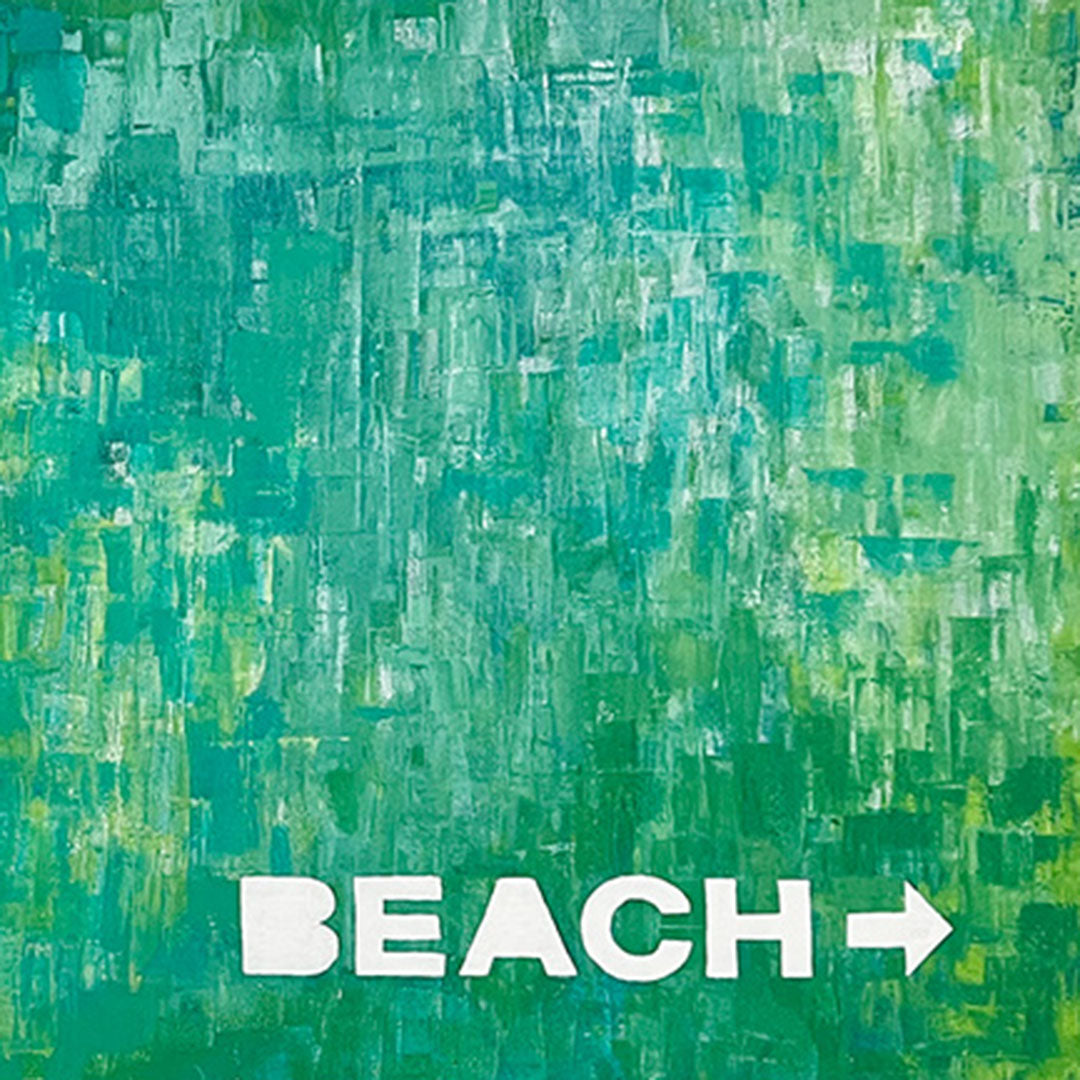 To the Beach, 24” x 48"