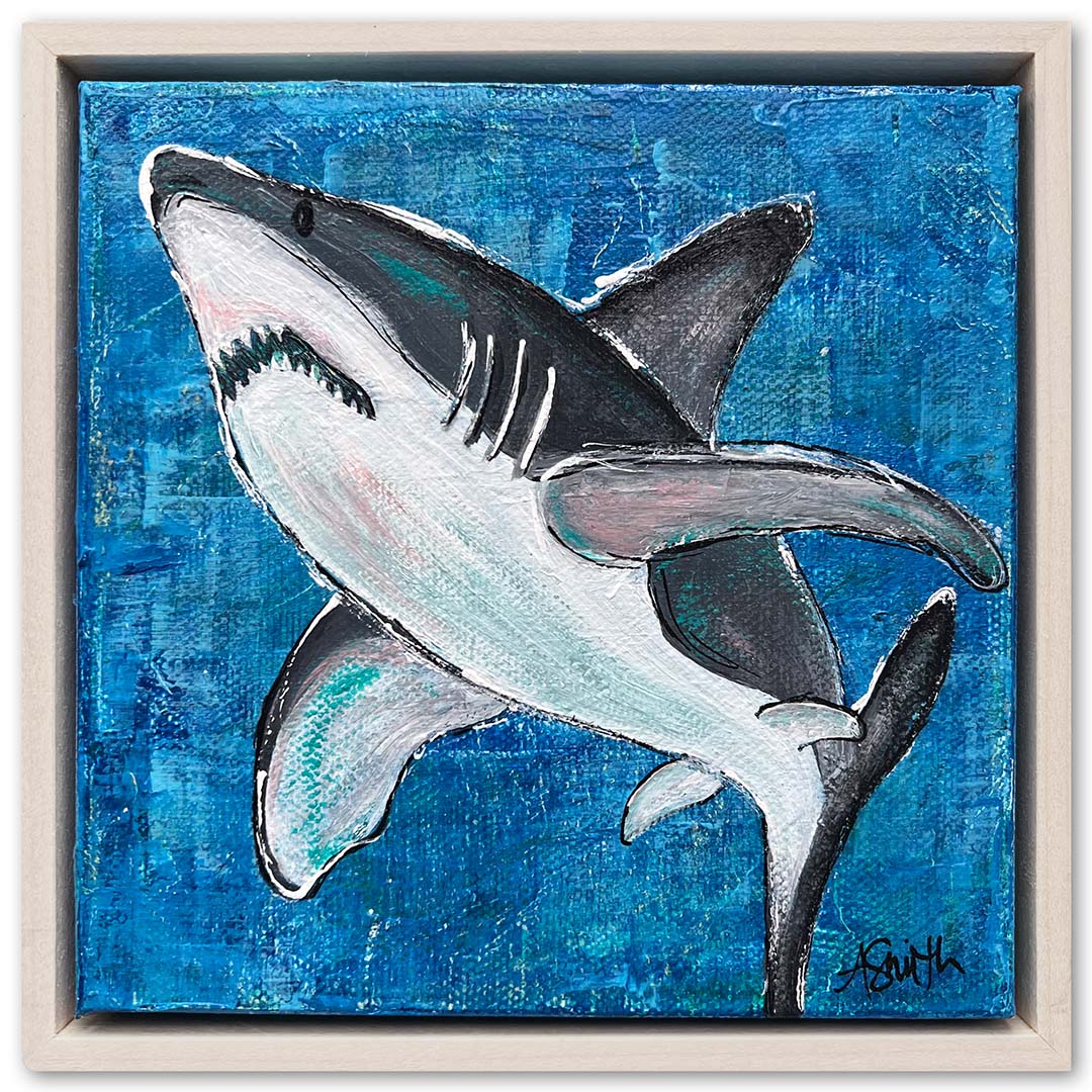 Shark, 6x6"