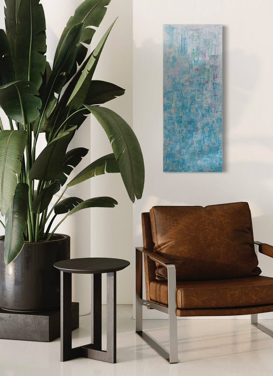 Summer Rain, 40" x 16"