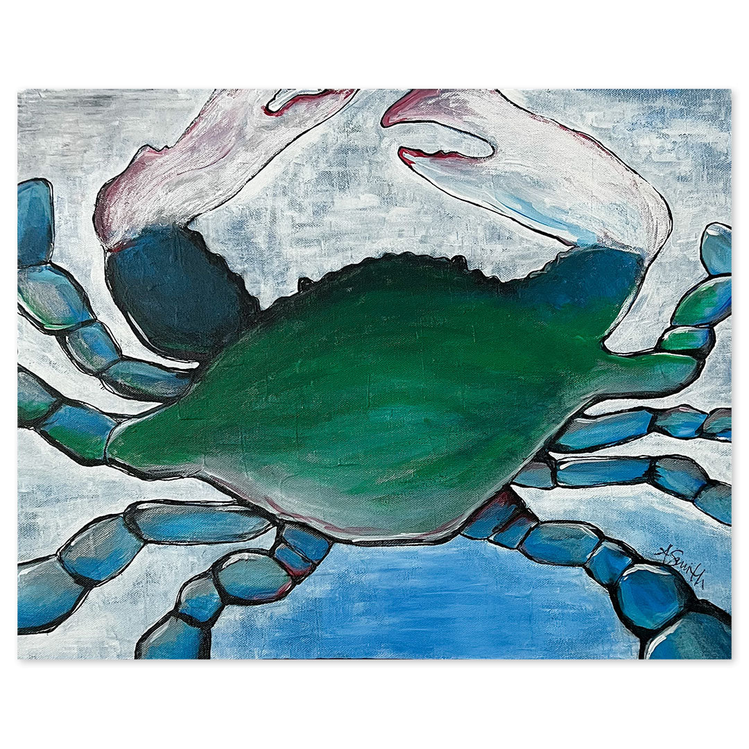 Coastal Crab, 16x20"