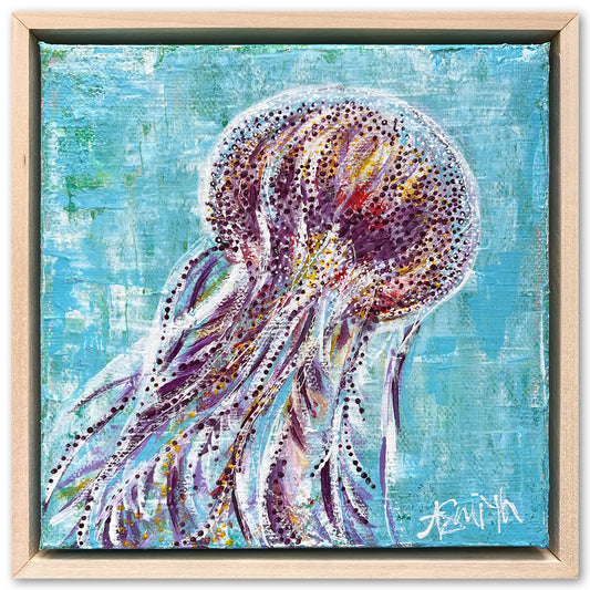 Naiad (Jellyfish), 6x6"