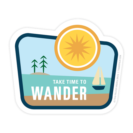 Wander Sticker