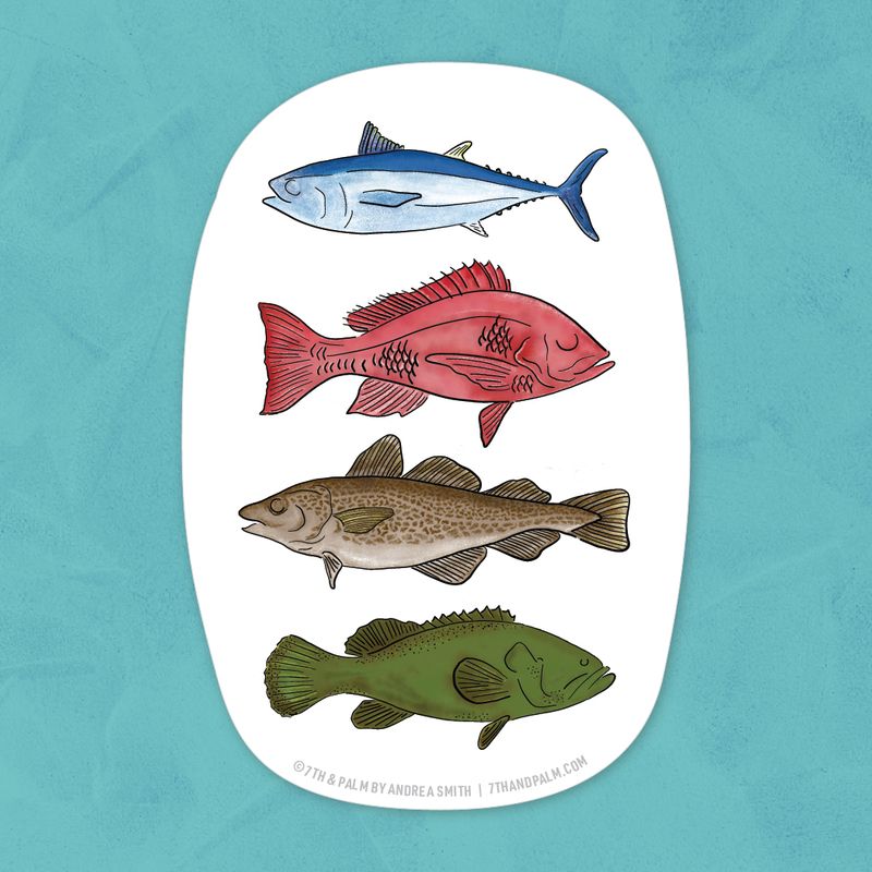 Fishing Sticker