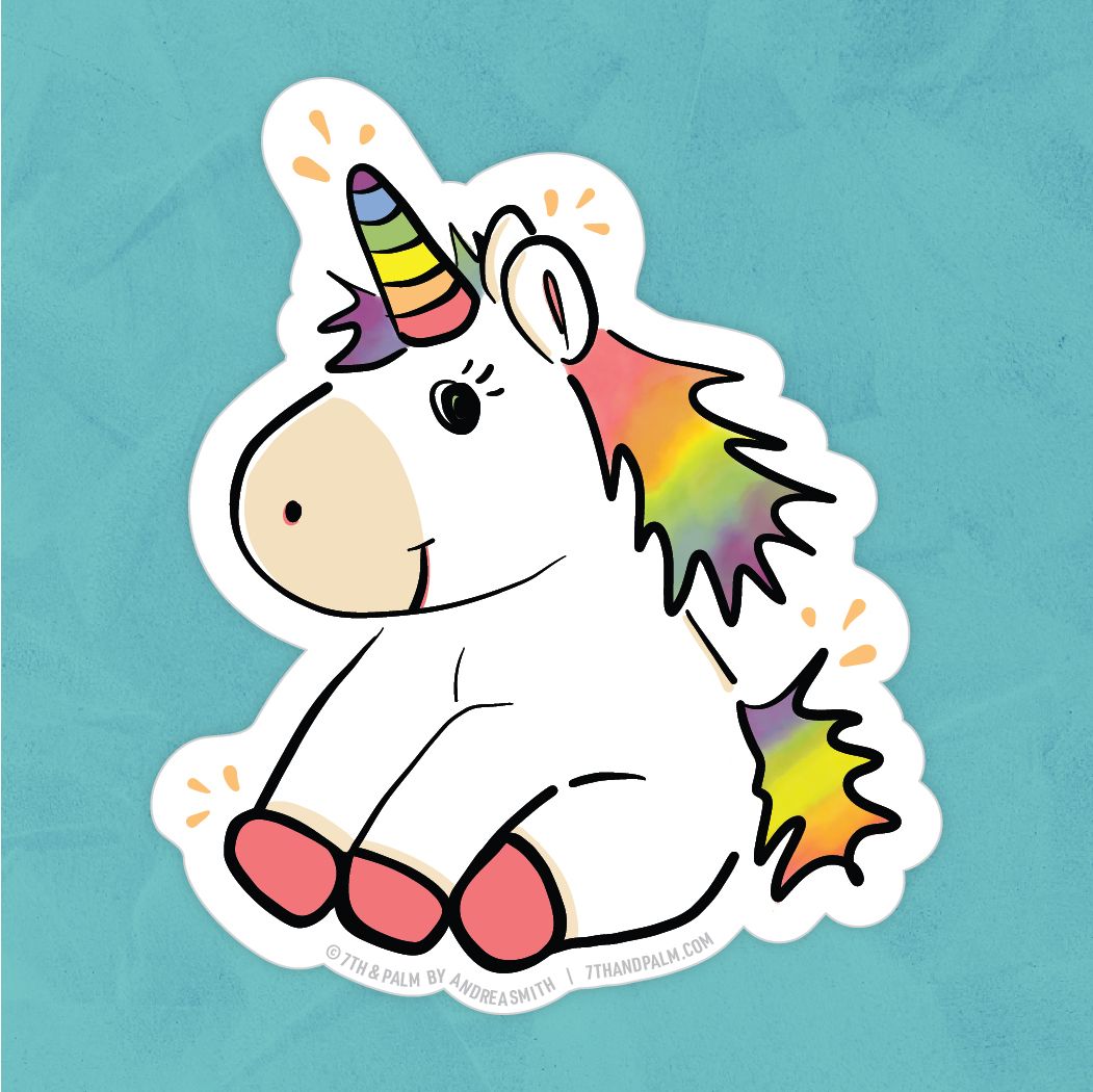 Magical Unicorn Sticker