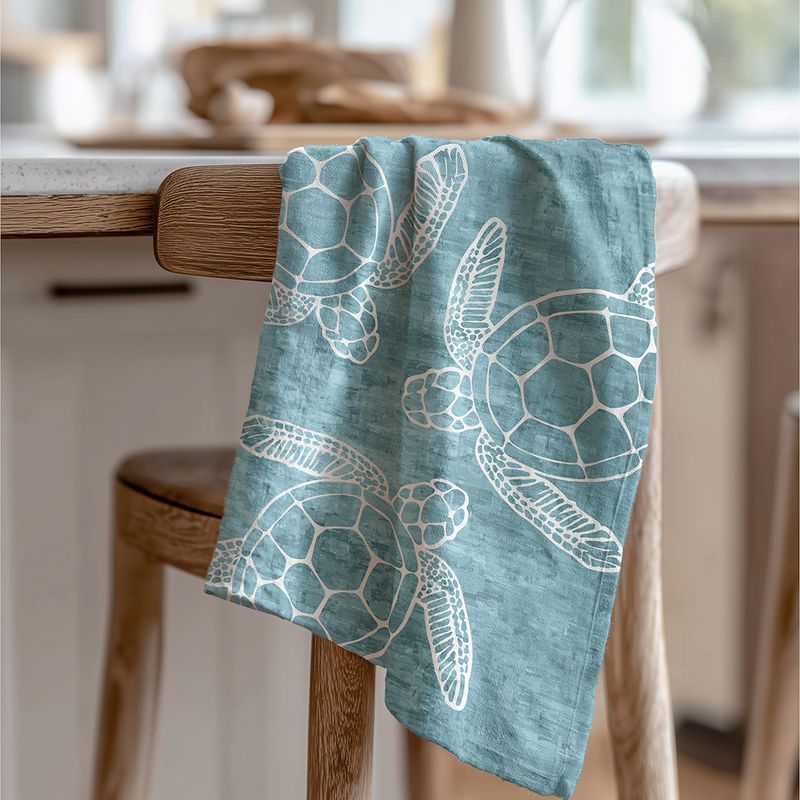 Sea Turtle Tea Towel
