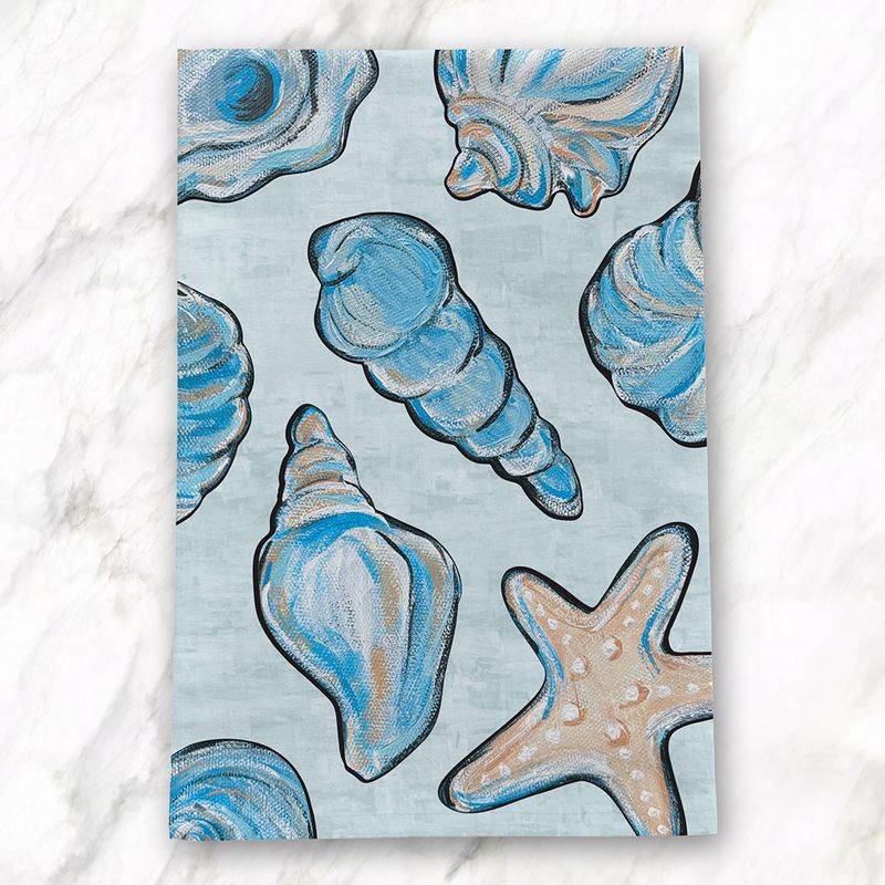 Seashells Tea Towel