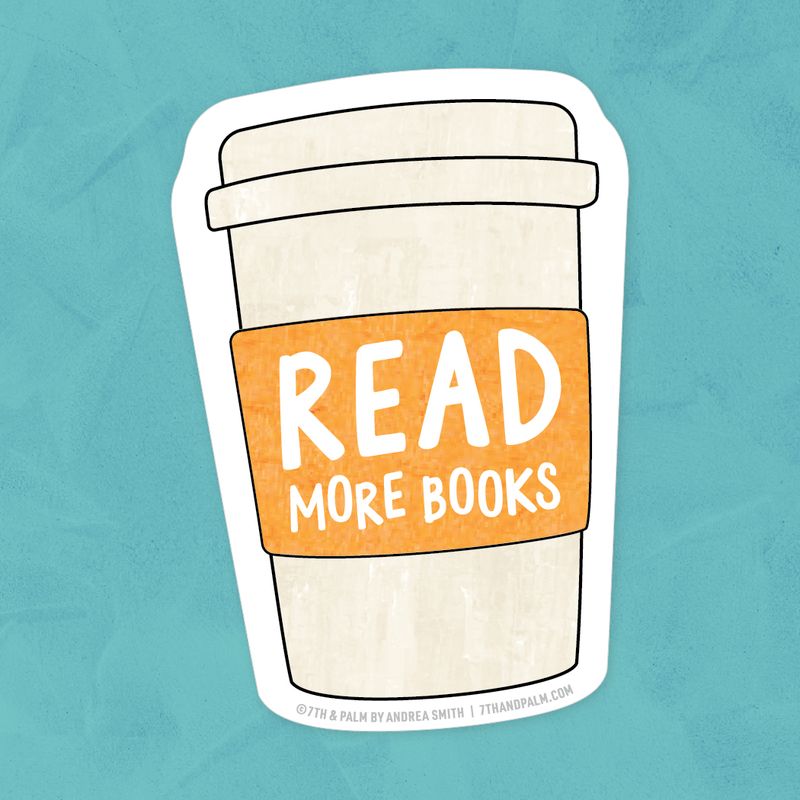 Read More Books Sticker