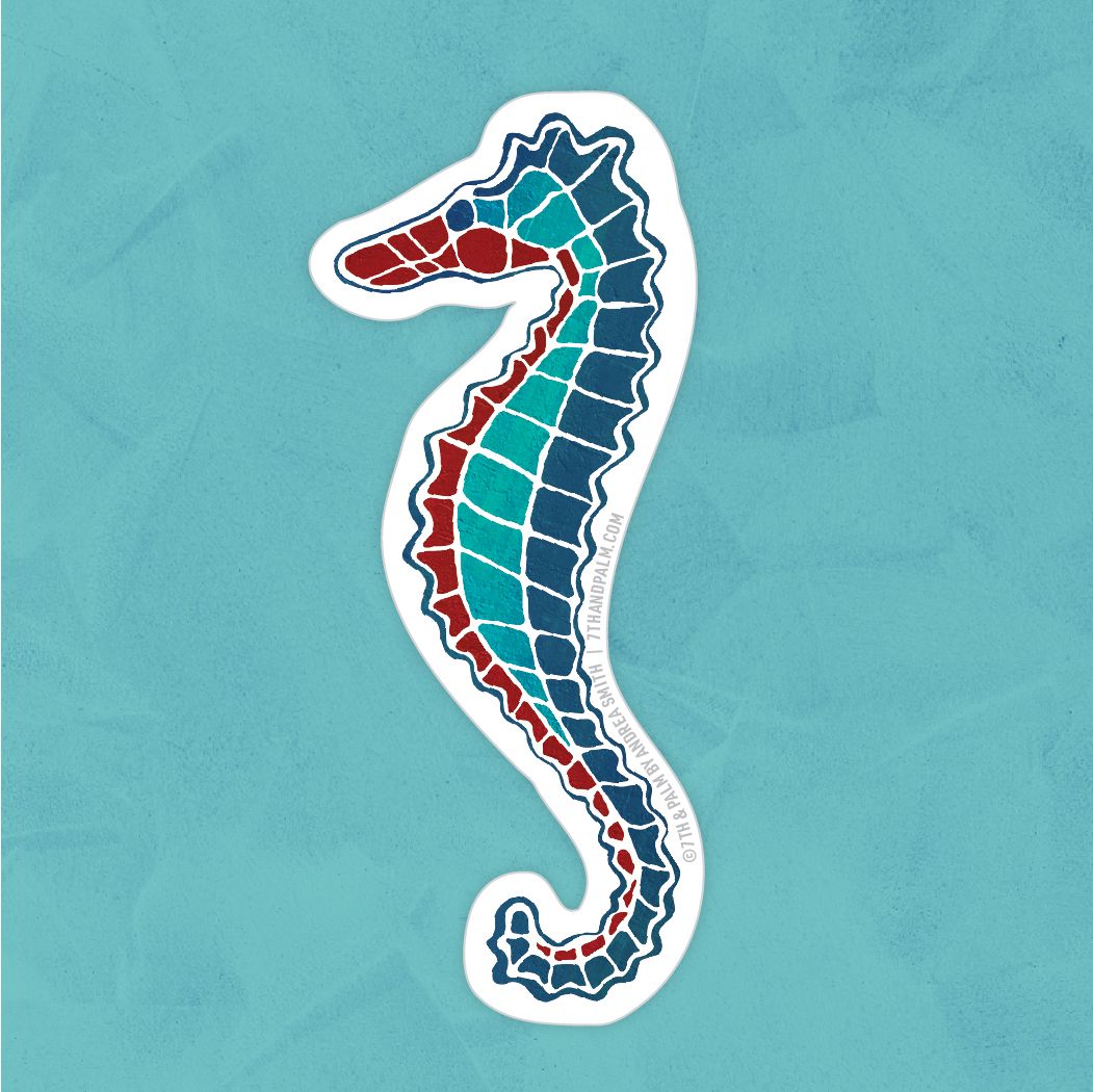 Seahorse Sticker