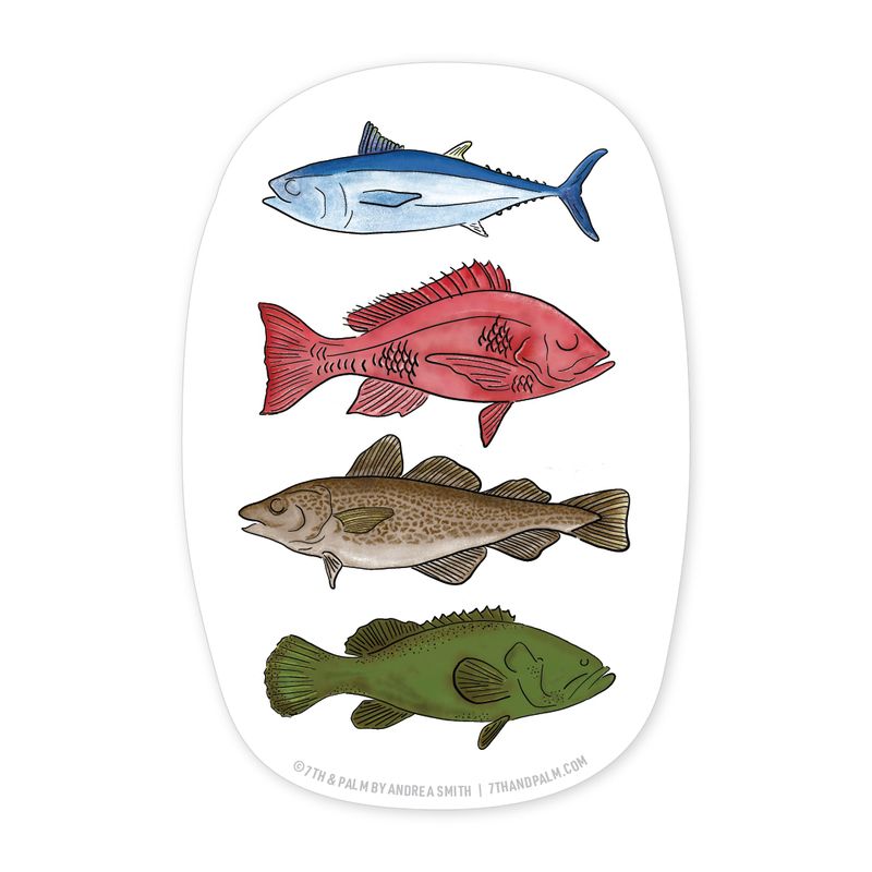 Fishing Sticker