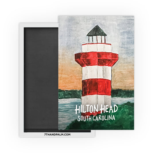 Hilton Head Island Harbour Town Lighthouse Magnet