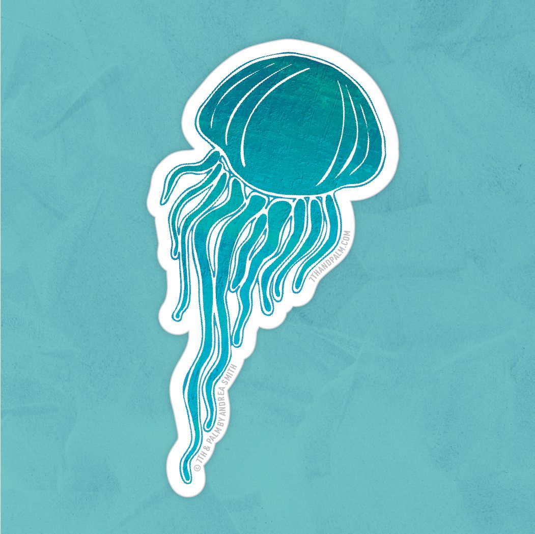 Jellyfish Sticker