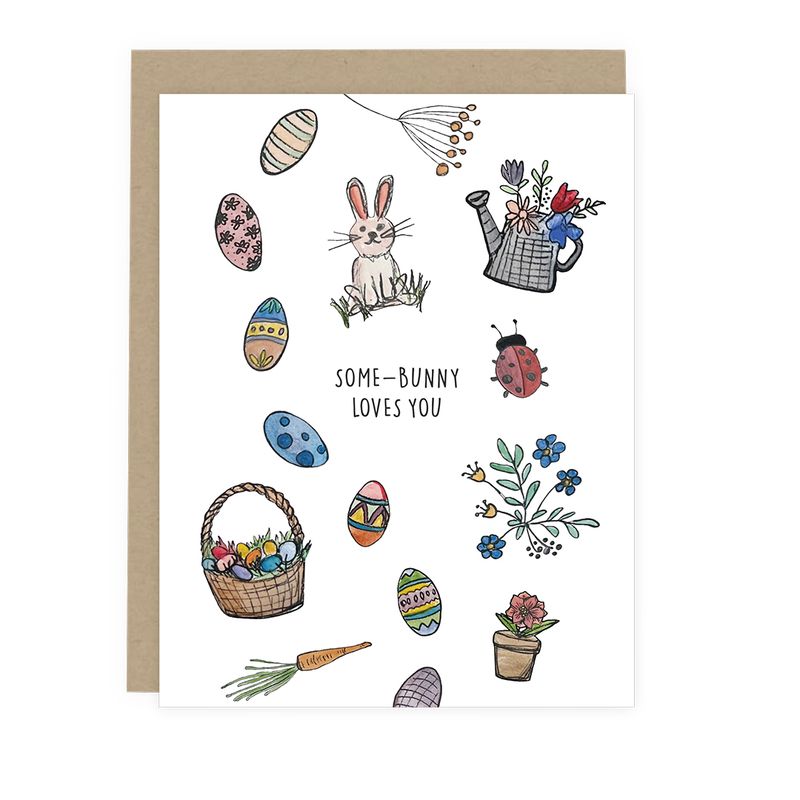 Some-Bunny Loves You Card