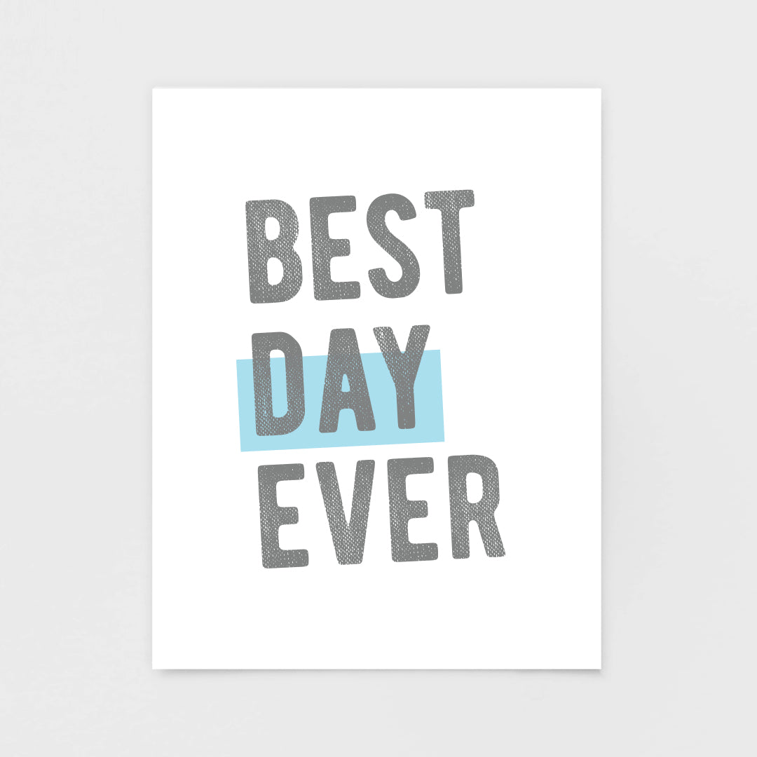 Best Day Ever Note Card | Luxe Stationery & Greeting Cards by 7th & Palm