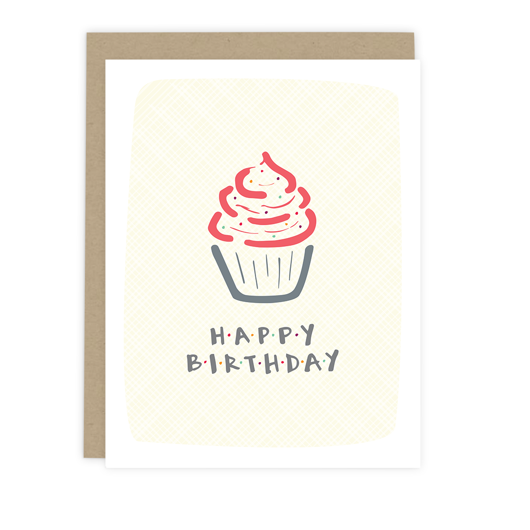 Cupcake Birthday Card