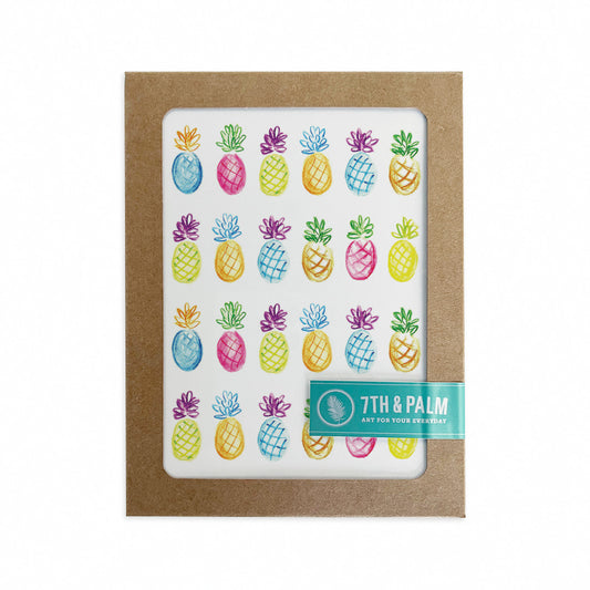 Pineapple Whimsy Cards: Boxed Set