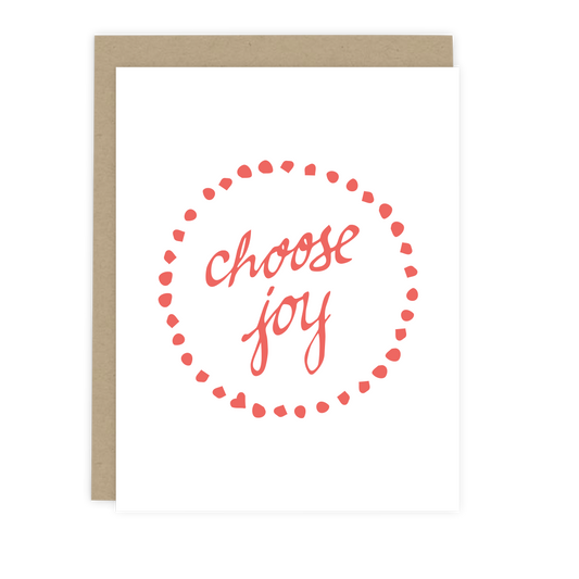 Choose Joy Note Card