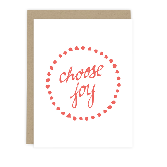 Choose Joy Card