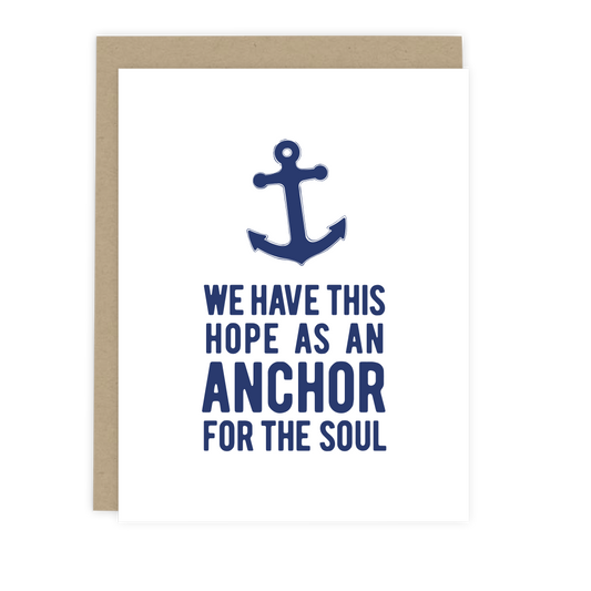Hope Anchor Note Card