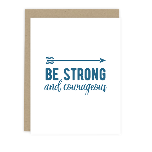 Be Strong Note Card