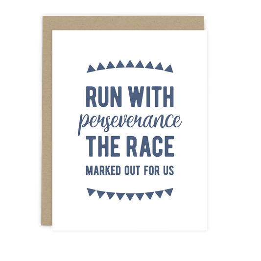 Run the Race Note Card