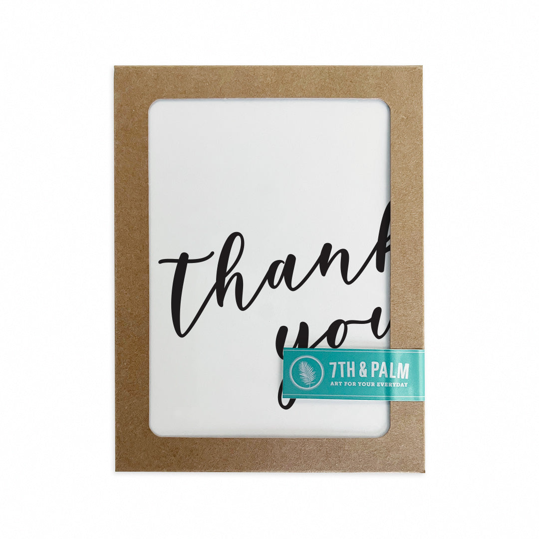 Thank You Script Cards: Boxed Set