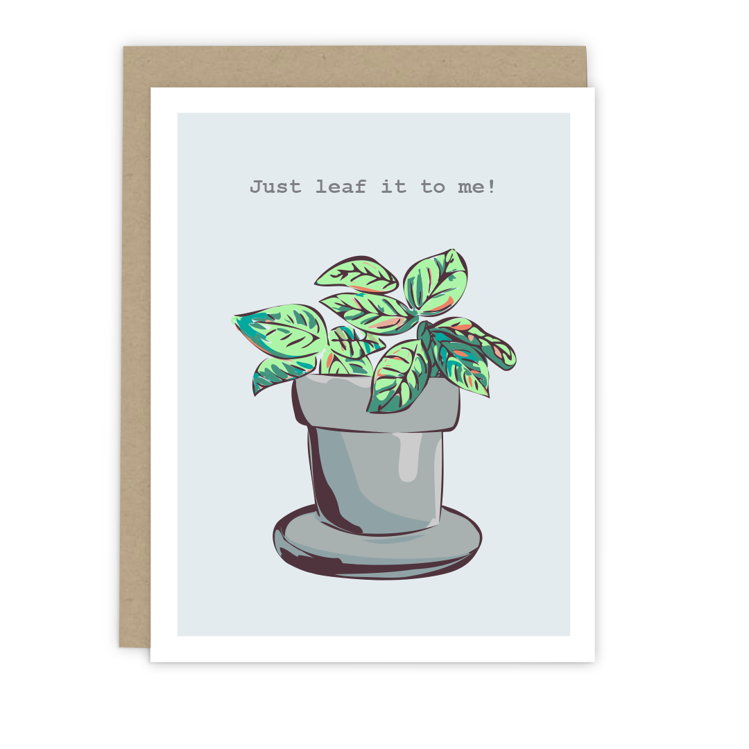 Leaf It To Me Card