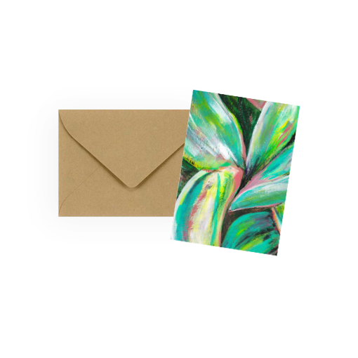 Palm Lily Mini Enclosure Card Set