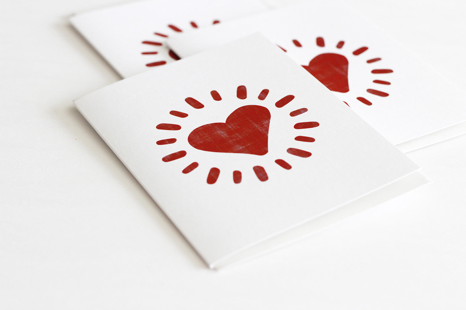 Radiant Heart Note Card | Anniversary Cards & Valentine's Day by 7th & Palm