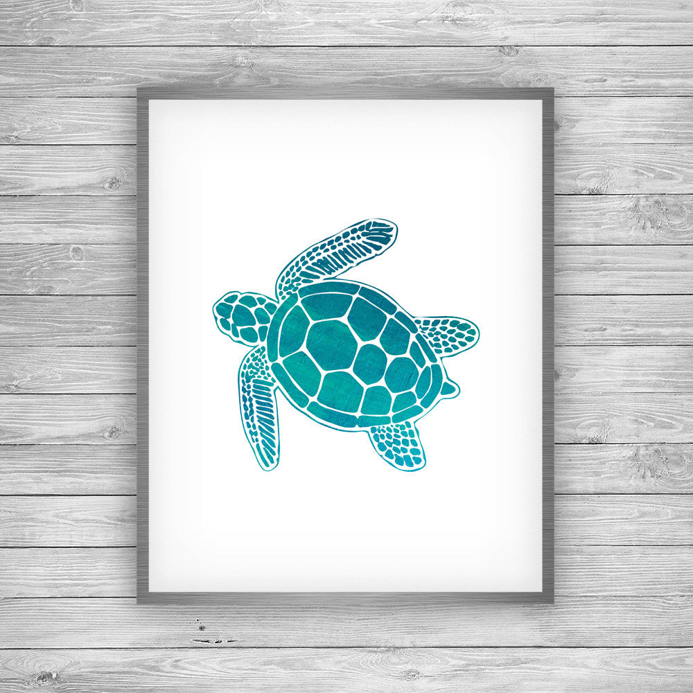 Sea Turtle Art Print