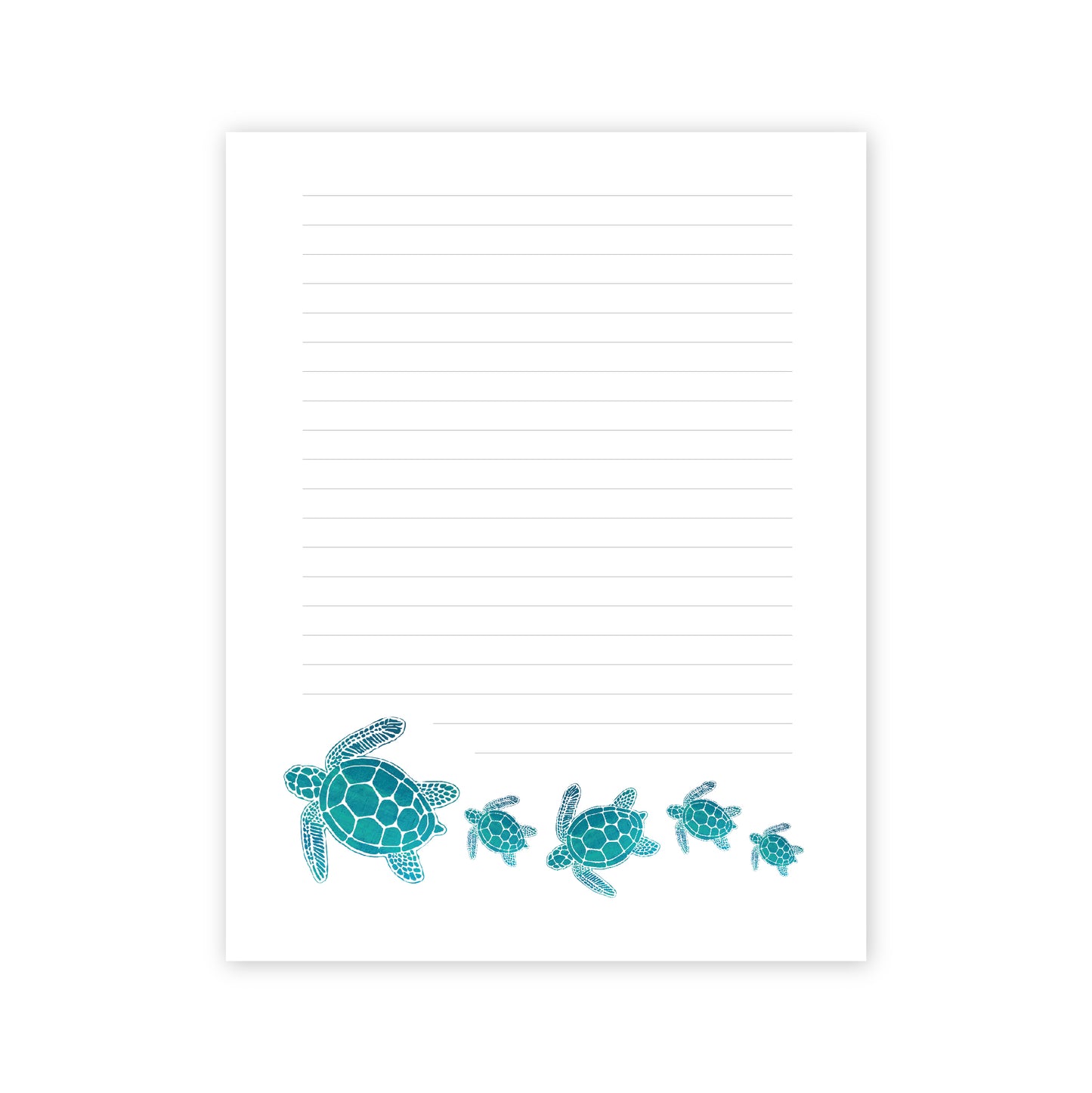 Sea Turtles Notepad
