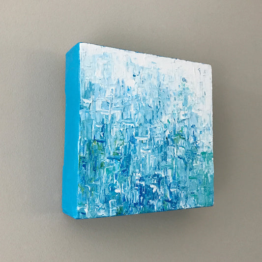 Spa Day, Abstract Acrylic Painting by Andrea Smith