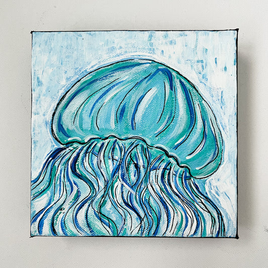 Jellyfish, 6x6"
