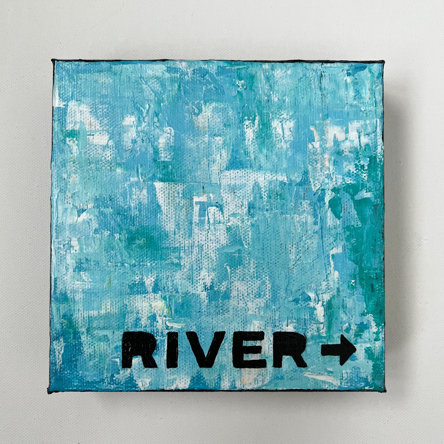 To The River, 6x6"