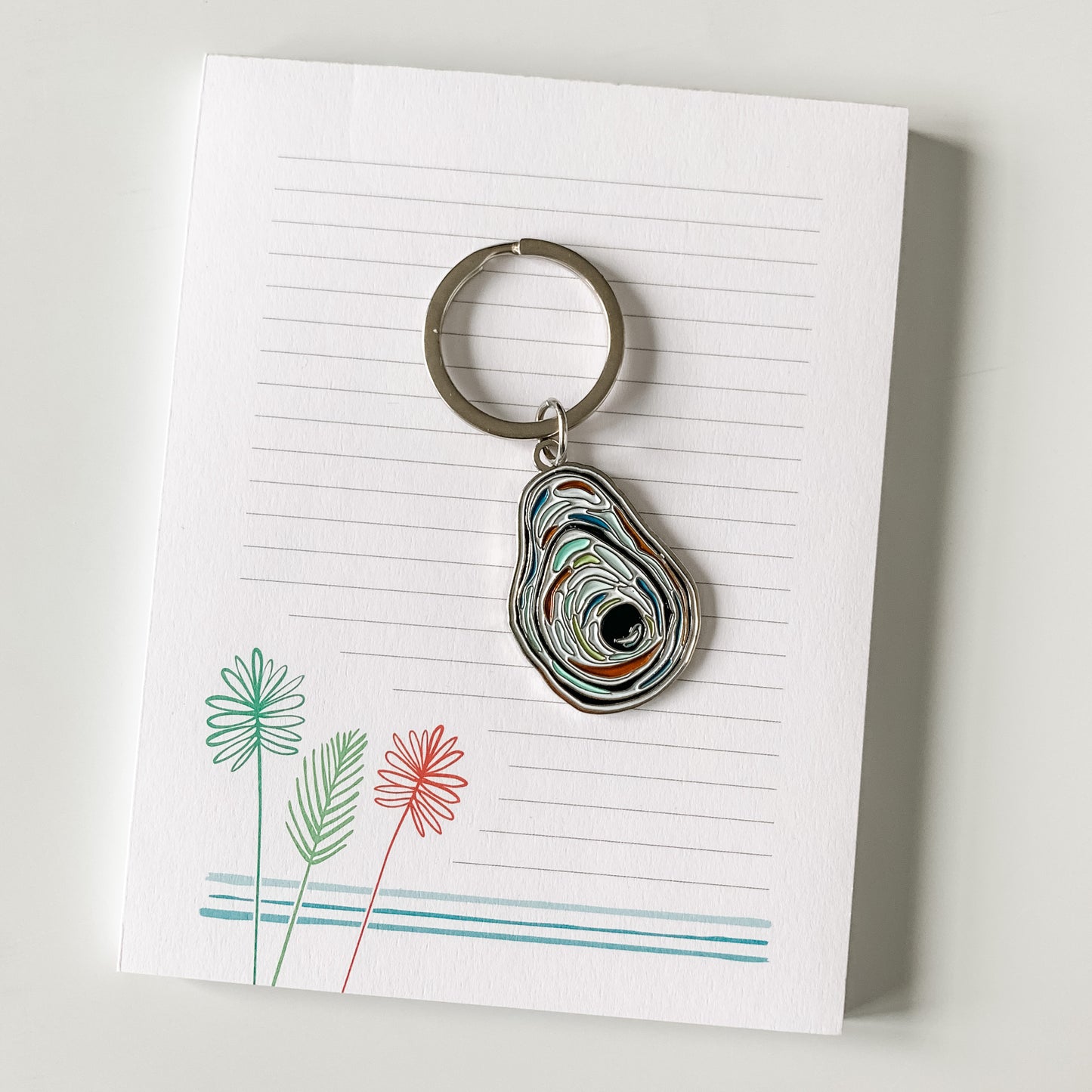 Notepad + Keychain Gift Set