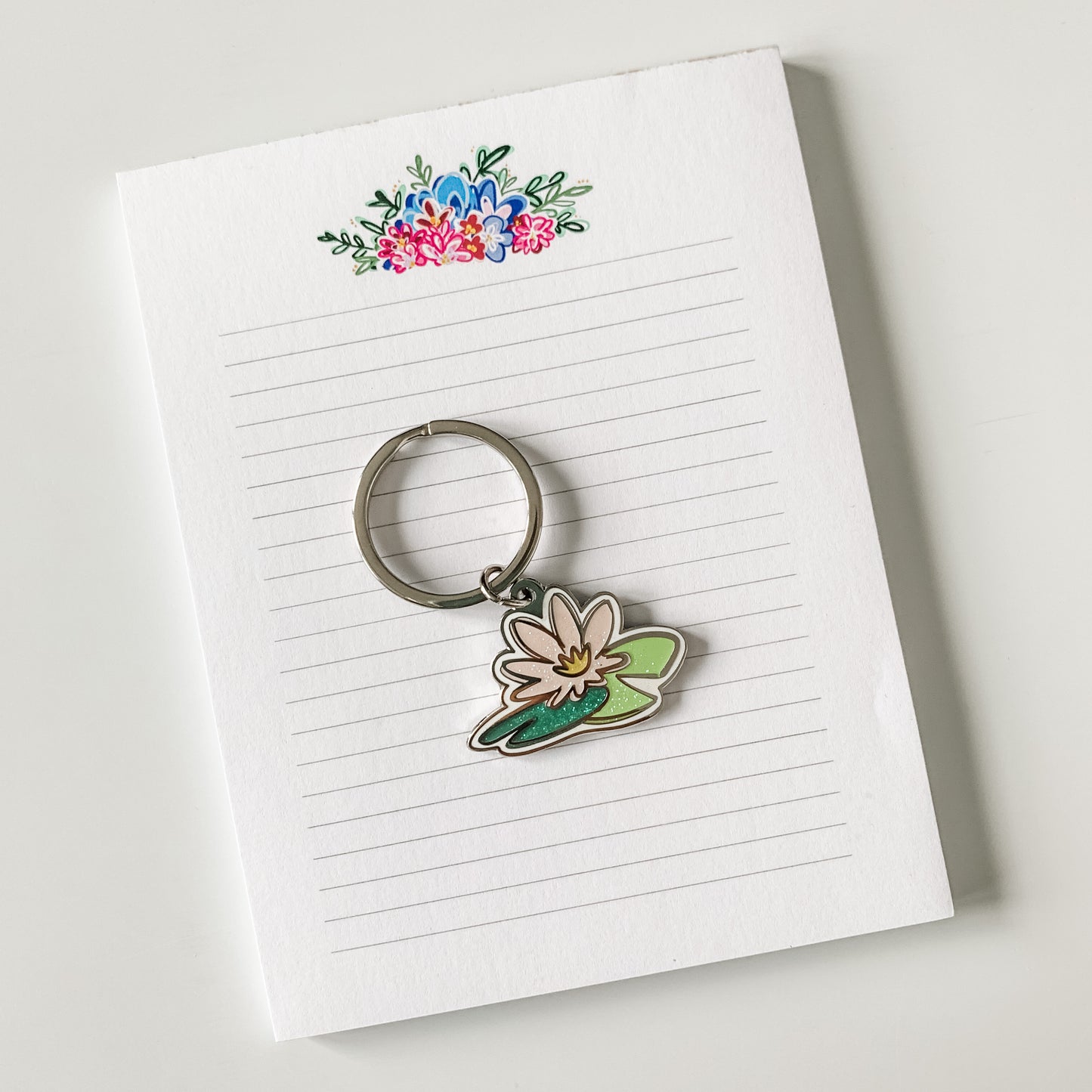 Notepad + Keychain Gift Set