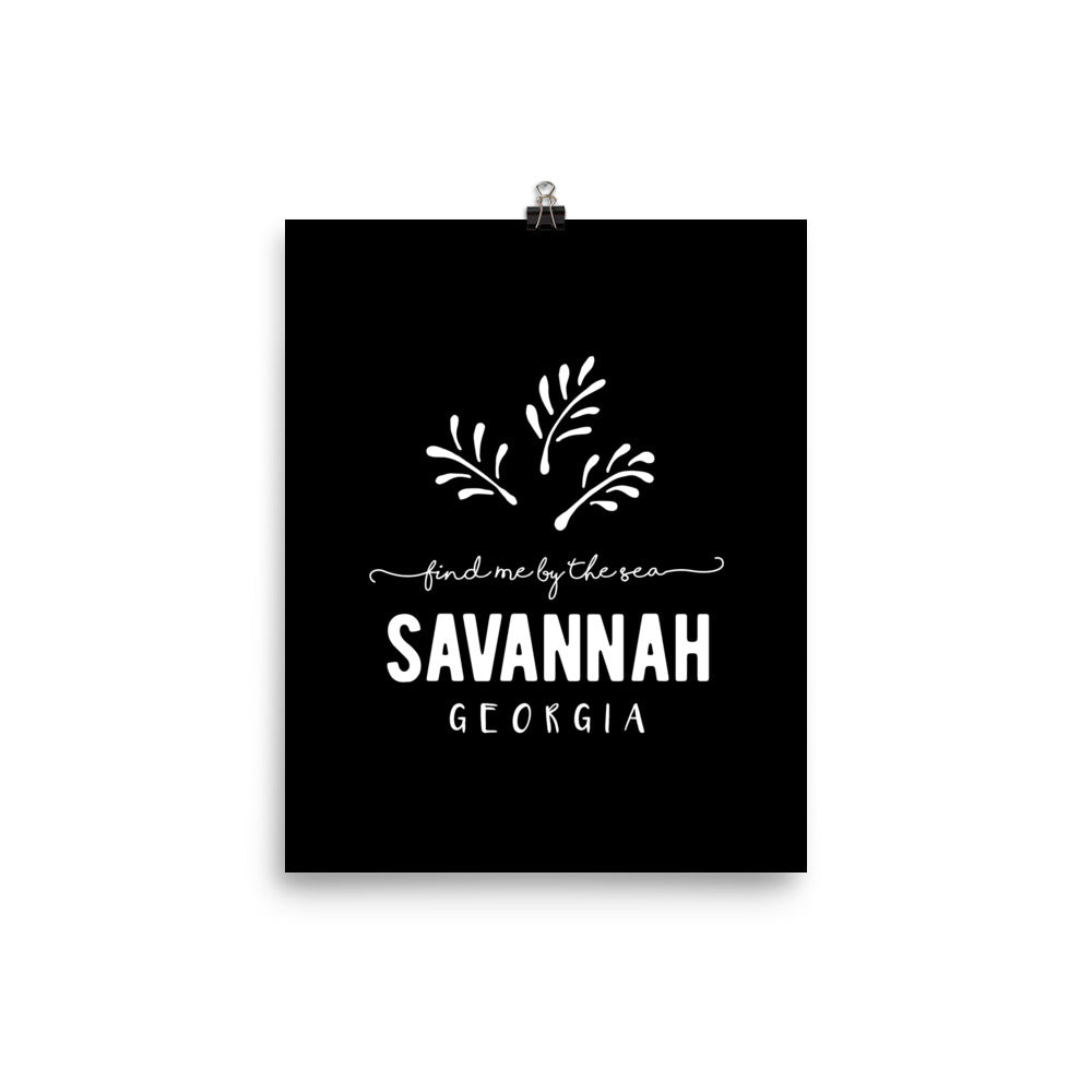 Savannah Georgia Art Print – 7th & Palm, LLC