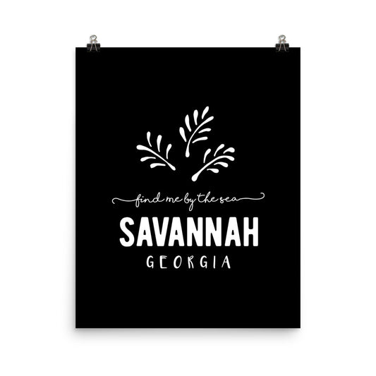 Savannah Georgia Art Print